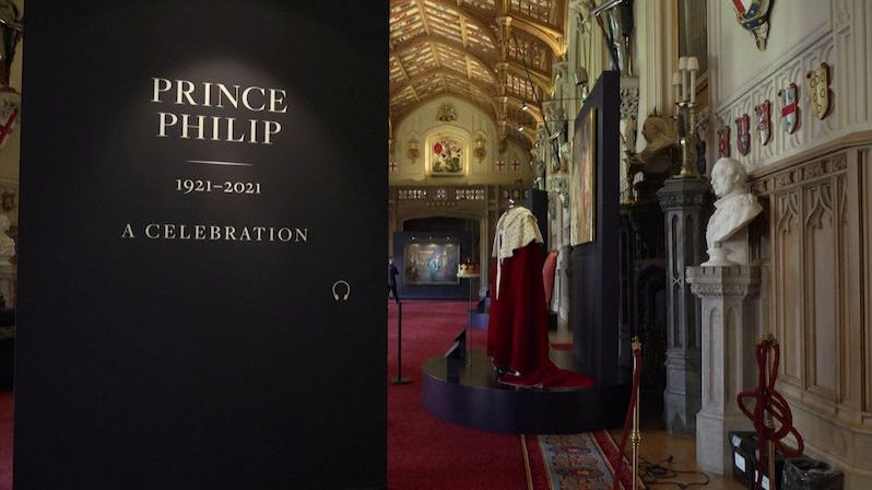 Nedávno zesnulého prince Philipa připomíná ve Windsoru nová výstava